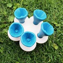 Taza para beber de insectos, taza de abeja de jardín, decoración de jardín, estación de bebida de insectos de colores, puerto de riego para polinizadores, los polinizadores sedientos necesitan beber bebidas, recoge una cucharadita de agua de la taza de abeja (seleccionada al azar) - Multicolor - Ver 9