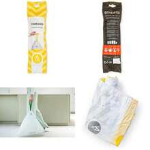 Brabantia 311727 Bolsas de Basura 3 l, Tipo A, 20 Unidades(default) - Multicolor - Ver 1