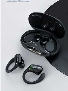 Lenovo XT80 Wireless Sports Earphones With Microphone, LED Battery Indicator, HiFi Stereo Bluetooth 5.3 TWS Earbuds - one-size - View 5