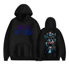 Anime Solo Leveling Sung Jin Woo Graphic Print Hooded Men Women High Quality Hoodies Oversized Sweatshirt Harajuku Streetwear - 黑色 - 查看 1