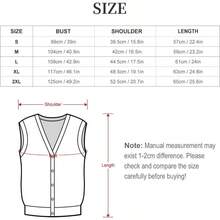 UFO Alien Space Planet - Chaleco de punto sin mangas con cuello en V para mujer - 2XL + Estilo-6 - Ver 6