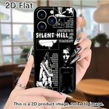[2D Plat] 1pc Silent Hill Betrayal  Mobile Phone Case Design, Shockproof, Anti-Lens Protection, Compatible With  11/ 12/ 13/ 14/ 15/ 16 Pro Max High-Quality Mobile Phone Case For Men And Women, Drip-Proof, Scratch-Proof, High Quality Mo, , Scratchresistant Cover, Shockproof Case, Artistic Design, Gaming Phone Cover, Highquality Material, Smartphone Users, Tech Enthusiasts - 無色 - 查看 5