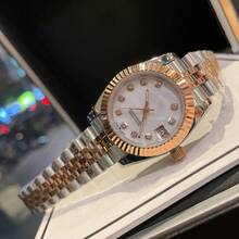 Factory Low Price Wholesale Dropshipping  Oyster Perpetual Datejust 31MM Swiss Quartz Women's Watch Datejust Series Olive Green Watch Wholesale - Diamond Circle Coffee - View 25
