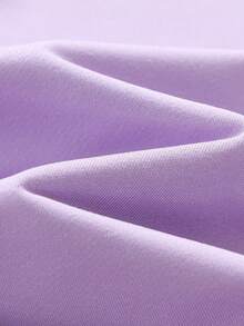 Tween Girls Cute Duck Childlike Round Neck Long Sleeve Sweater Pullover Autumn Winter Style Winter Clothes For Girls - Purple - View 6