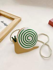 Fashionable Cute Bee, Ladybug, Snail Cartoon Animal Coin Purse, Mini Crossbody Bag For Little Girls - Multicolor - View 5