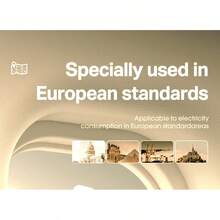 1-To-5 Converter With Switch Multi-Functional Night Light Multi-Hole Power Strip Household Socket EU Plug Outlet 5 Sockets - EU E Type Plug(220-240V) - View 3