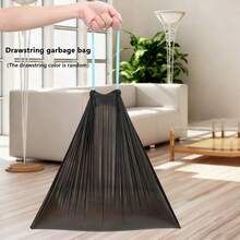 16厘米窄口带盖垃圾桶，10升浴室/卫生间垃圾桶，附赠5卷垃圾袋，大容量垃圾桶，适用于厨房、浴室、卧室、客厅、办公室 - 彩色 - 查看 9