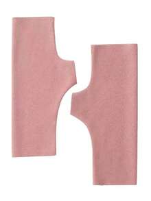 1pair Of Women's Elegant Half Finger Gloves, Self Heating Comfortable Half Finger Gloves For Winter, Velvet Fingerless Warm Gloves, Winter Warm Casual Coat Accessories, Soft, Warm, Elastic, Touch Screen Compatible, Windproof, Waterproof, With Plush Lining, Suitable For Autumn And Winter Outdoor Activities, Ideal For Hand Warmth In Winter - Multicolor - View 7