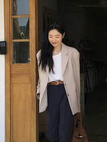 2条/1条 15.35英寸周长 黑色玳瑁纹亮面加厚弹力简约纯色发箍，时尚百搭高端优雅发饰，适合日常、休闲、派对、通勤、度假、发型设计、洗脸、沐浴、化妆、搭配服装，发带，发箍头饰发箍 - 彩色 - 查看 4