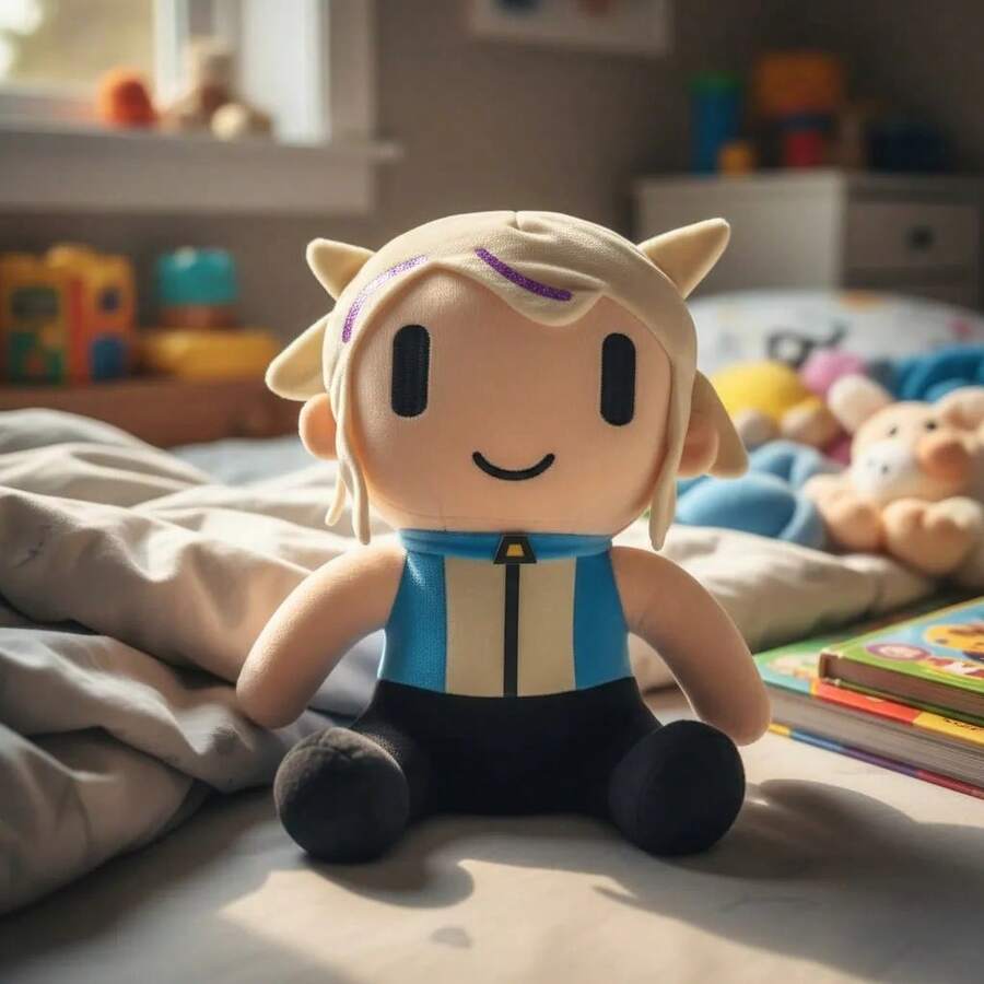 PELUCHE CHUY MAIN MINE CHUI ORIGINAL DISEÑO 30 CM - Azul - Ver 1