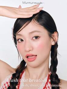 murmurmuse 1pc TB02 Low Saturation Soft Tone Blush; Smooth Creamy Texture Blends Easily; Nourishing, Dewy Radiant Finish Like Second Skin; Lightweight & Comfortable All-Day Cheek Makeup, Enhances Natural Beauty For Women & Girls, Suitable For Daily & Special Occasions, Also Makes A Great Gift; Facial Makeup, Essential For Dorm In Back-To-School Season. - TB02 - View 4