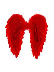 Conjunto de 4 peças de acessórios para fantasia de Dia dos Namorados: Asas de penas, arco e flecha, óculos em formato de coração, tiara; Adereços para fotos de Natal e Dia dos Namorados, Conjunto de arco e flecha do Cupido, Acessórios para fantasia de Cupido, Itens para brincadeiras de faz de conta femininas, Adequado para adultos no Dia dos Namorados, Decoração romântica, Noites especiais, Decoração de aniversário, Artigos para festa de Dia dos Namorados. - Multicolorido - Ver 12