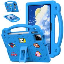 Camynra Eva 卡通平板保護殼，相容 Galaxy Tab S10 FE S9 S9FE A11 A9，相容 Honor Pad X7 8.7 吋 X8 X8a 9 X9a 10 MatePad SE11 T10，相容 Tab M11 M10 M8 K9 K10 P12 12.7 2023 Tab One 8.7，相容 Infinix Xpad 11 吋 X1101 Megapad 11 Vista TAB 10mini 8.0" Kindle Fire HD8 HD10，相容 Mi Pad7/Pad7 Pro Pad 2 11'' SE 11'' Pad SE 8.7''，附支架保護套 - 天藍色 - 查看 47