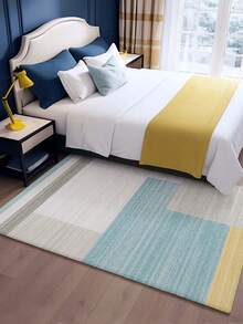 Minimalist Style Large Decorative Carpet, Living Room Sofa Rug, Bedroom Carpet, Non-Slip Bedside Mat, Dining Room Kitchen Rug, Office Chair Pad, Entryway Mat, Picnic Blanket, Outdoor Camping Mat - Multicolor-2 - View 3