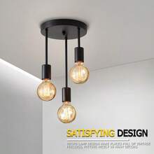 现代简约直管吸顶灯，美式创意卧室餐厅吊灯，书房阳台小型吊灯 - 彩色 - 查看 5