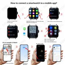Smartwatch, Wireless Call/Dial, Multiple App Reminders, Unisex, Sports Watch, Customizable Wallpaper, Holiday & Birthday Gift - Black - View 12