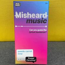 500 Hilarious Lyric Cards - Puzzle Game With Answers, Perfect For Funny Misheard Song Parties, Music Quote Challenges, Suitable For KTV, Family Movie Nights, And Birthday Parties - Great For Adults And Teens - 錯誤地聽音樂 - 查看 1