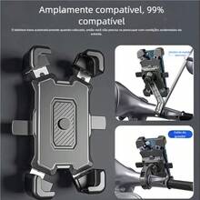 Waterproof Motorcycle Cell Phone Holder – Navigation, Cycling, Anti-Fall - màu đen - Xem 3