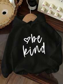 3pcs Tween Girl Graphic Print Sweatshirt Set, Warm & Comfortable Thermal Lined Sweatshirt Pullover For Autumn/Winter - Grey - View 3