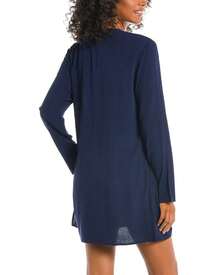 La Blanca Tunic Coverup - Blue - View 3