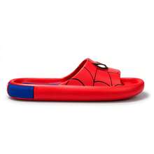 SPIDERMAN Webbed Mask Men's Slide Sandals - 紅色 - 查看 6