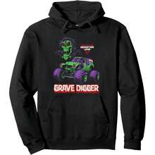 Monster Jam  Monster Truck Pullover Hoodie - màu đen - Xem 1