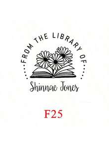 Personalisierter Buchprägestempel (1 Stück), individueller Buchprägestempel, Prägestempel "Aus der Bibliothek", Geschenk für Bücherliebhaber, Bibliotheksprägestempel, Logoprägestempel, personalisierter Hochzeitsprägestempel, Papierprägestempel, Valentinstagsgeschenk, Handprägestempel, multifunktional, dekorativ, wiederverwendbar, modern, bunt, niedlich, Vintage, Cartoon, Kawaii, individuell, personalisiert, einzigartig, maßgeschneidert, für Mitarbeiter, Kunden, Studenten, für Büro/Arbeit/Schule, Bürodekoration