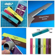 Mixed Grits Sanding Sticks Or Boards Woodworking Hobby Arts Crafts Models Mixed Grits And Lengths Cushioned Abrasive 8pack - Initial - View 1