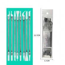 CPU撬棒、脱胶工具、钩刀、刮刀、芯片拆卸撬棒、手机、主板和芯片维修拆卸工具、拆卸工具套装 - 彩色 - 查看 3