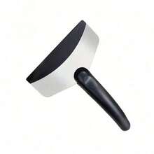 1pc WinterPro 3-In-1 Multifunctional Snow Removal Tool, Stainless Steel Ice Scraper And Snow Shovel With Brush, Manual Operation For Car And Home Use