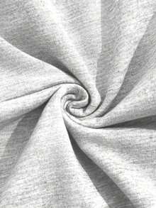 ChristmasLC Women's Casual- 'Stronger Than The Storm' Letter Print Hoodie, White, Loose Fit With Pockets, Perfect Autumn And Winter, Comfortable Clothing |     Loose Fit Hoodie |     Casual Daily Wear Pants, Halloween Costumes, Thanksgiving Clothing, Hoodie Autumn And Winter, Unisex Short Sleeves,,, Plus Size Fall Clothes, Sweatshirt, Fall Clothes WomenLoose And Comfortablechristmas Outfit Women - Grey - View 2