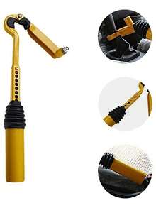 . Bloqueo Del Engranaje De Bloqueo Del Freno De Mano - Amarillo Mostaza - Ver 5