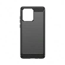 Max Power Digital Funda para móvil Motorola Moto G84 Carcasa Protectora Antigolpes Silicona Negra Diseño Fibra de Carbono Resistente Absorción de Choque [Compatible Carga Inalámbrica] - Negro - Ver 10