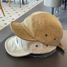 1pc Women's Outdoor Baseball Cap OUTDOORS Mountain Range Embroidered Soft Brim Short Visor Adjustable Pure Color All-Season Daily Sun Hat For Walking Travel Hiking Campus Commute Shopping Concerts Weekend Getaways Beach Outings Street Fashion - Nhiều màu - Xem 3