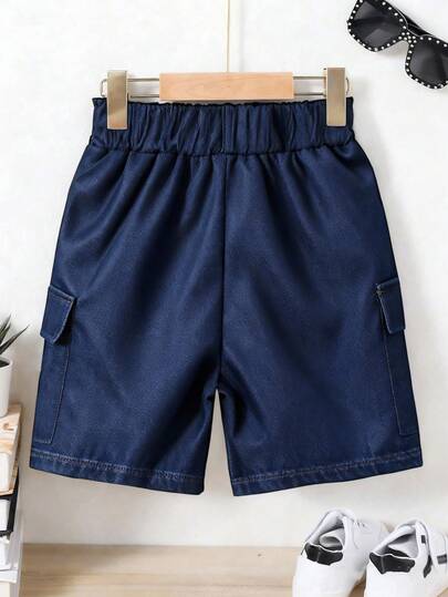 Kids & Teens Casual Shorts - Summer Fashion Shorts. Soft And Comfortable, Machine Washable, Casual And Stylish, Suitable For Travel, Gatherings And School Wear. Also Suitable For School, Vacation And Shopping Trips.