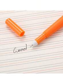 2/5/10 piezas Bolígrafos con forma realista de zanahoria, adecuados para estudiantes, oficina y útiles escolares, pequeños regalos para fiestas - color zanahoria - Ver 4