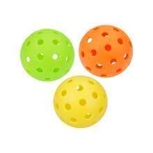 1pc/3pcs Pickleball 26 Holes/40 Holes Perforated Pickleballs 74mm PE Rotational Molding TPE Injection Molding Balls, Holiday Decor