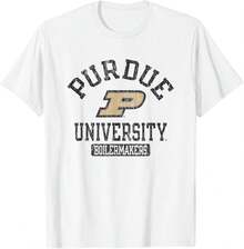 Purdue Boilermakers Favorite Distressed Logo T-Shirt - trắng - Xem 1