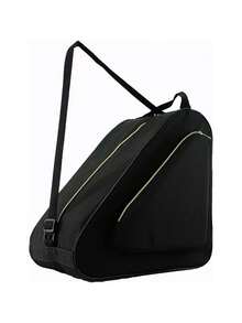 轮滑包，护具收纳包，成人轮滑鞋携带包，防水三角单肩包 - 彩色 - 查看 7