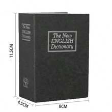 Creative Dictionary Book Shaped Piggy Bank With Lock, Hidden Safety Lock, Cash Coin Storage Box/Savings Container - Multicolor - View 15