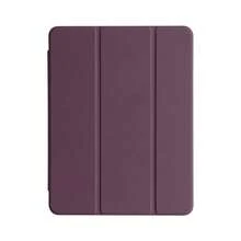 3-Fold IPad Case With Pen Slot, Plum Color, Matte TPU Soft Shell, Minimalist/Casual/Best-Selling IPad Folding Tablet Case, Suitable For IPad, Apple Models, TPU Back Cover. Due To Lighting And Display Parameter Differences, There May Be Slight Color Differences. The Pen Storage Slot Is On The Left Side And Does Not Allow Direct Charging. The Product Does Not Include The Pen. - Burgundy - View 41