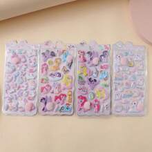 MY LITTLE PONY Bộ sản phẩm bao gồm 1 miếng dán bóp (1 miếng dán được gửi ngẫu nhiên), miếng dán hình kẹo, quà tặng tiệc tùng và đồ thủ công tự làm, trang trí phòng | Độ bám dính cao, hoàn hảo làm quà tặng ngày lễ, quà sinh nhật, quà tặng tiệc tùng, quà Giáng sinh, lễ Phục sinh, lễ Tạ ơn và quà tốt nghiệp. - Nhiều màu - Xem 3