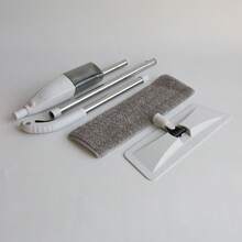 一套超细纤维喷雾拖把套装，包含吸水拖把垫，方便单手操作的家用清洁工具 - 彩色 - 查看 8