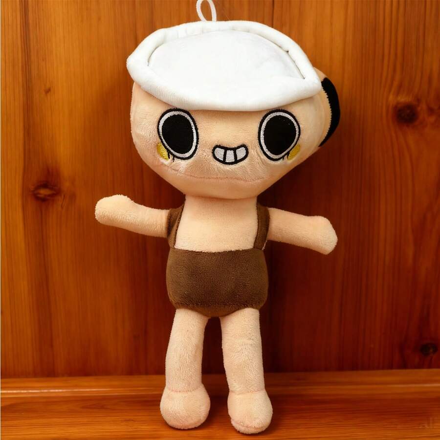 Dandy's World Healing Plush Doll Gift Box - Cute Shaped Doll Set, Christmas Home Soft Decoration/Thanksgiving Atmosphere Prop, Office Desktop Creative Ornament, Suitable For Heartwarming Gifts From Best Friends And Partners - 杏色 - 查看 1