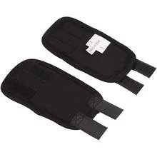 Férula para fracturas para Mascotas, Rodilleras Delanteras y traseras para Perros, Estuche Protector, Vendaje de recuperación de articulaciones, Equipo Protector ortopédico Fijo(S-Negro) - Negro - Ver 7