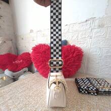 1.5 Inch Plaid Pattern Adjustable Nylon Shoulder Strap For Women, Durable Replacement Purse Strap - Multicolor - View 12