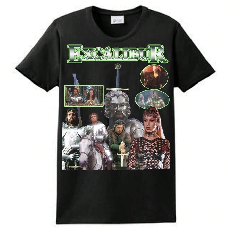 Excalibur T-Shirt. - Black - View 1