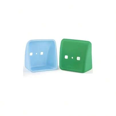 60 - Minute Visual Timer Protective Cases, TM021 Visual Timer, Anti - Fall Silicone Case 2 - Pack Blue Dark Green