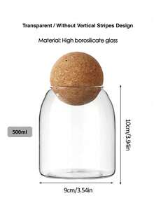 1 Stück Glaskerzenhalter für die Herstellung von Kerzen, duftende Kerzenglasverpackung, klare Glaskerzenhalter mit Kugelkorkverschluss, leere Glasbehälter mit Deckeln, Kerzenstängelhalter, Glas-Teelichthalter - perfekt für Feiertagsdekorationen, Hochzeitsdekoration, Wohndekoration, Abendessen, Geburtstagsfeste, Geschenke zum Valentinstag, Hochzeitstag, Muttertag, Geburtstaggeschenke, DIY Kerzenwerkzeug, Kerzenzubehör, Schulanfang