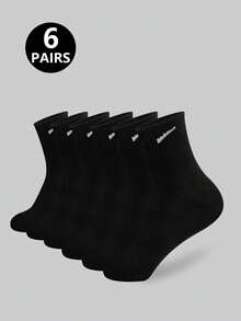 5/10/20/30 pares de calcetines casuales para hombres, calcetines hasta el tobillo, calcetines blancos, calcetines de invierno, calcetines negros, cómodos, deportivos casuales, 2 estilos disponibles (delgados/gruesos), talla: (35~39) (39~42)